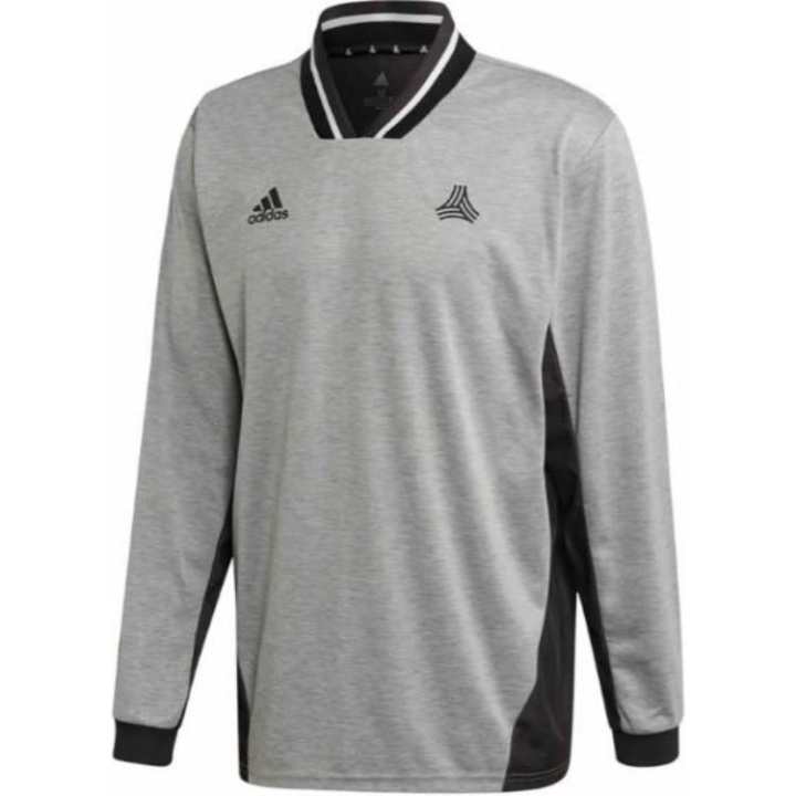 Adidas Adidas X TANGO Sweatshirts Men's Medium Gray Heather Multicolor Baseball Collar Moderate Other