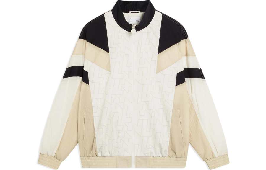 Li-Ning Li Ning Sports Life Collection Jacket Unisex Ecru