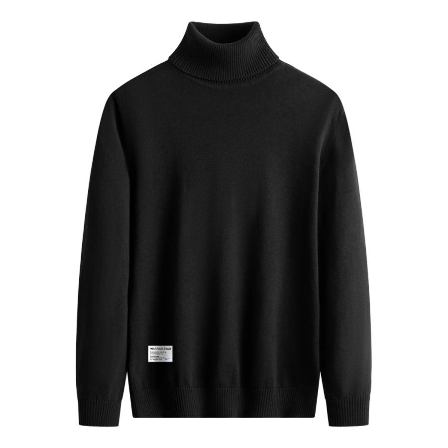 WARRIOR WARRIOR Knitwear Unisex Turtleneck Thickened Base Layer