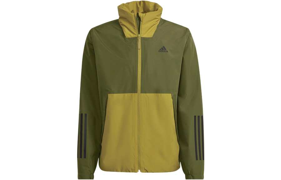 Adidas Adidas Jackets Men's Green Stand Collar Moderate Other