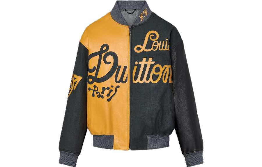 LOUIS VUITTON LOUIS VUITTON Mix Canvas Leather Bomber