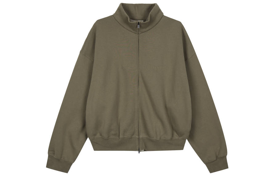 Fear Of God Essentials Jacket Unisex Brown
