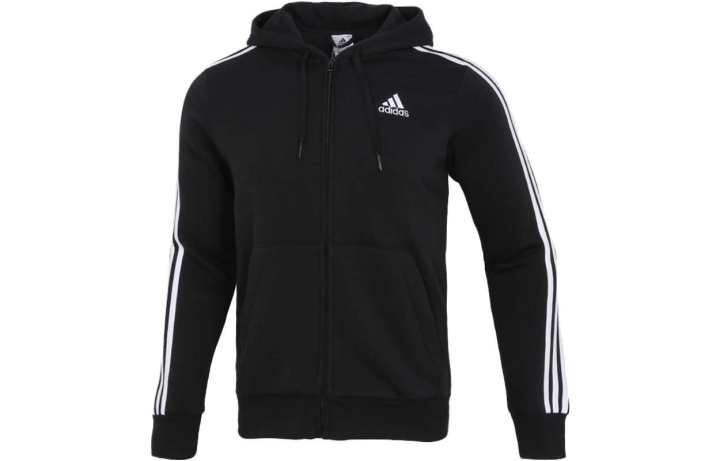 Adidas Adidas Jackets Men's Black Hooded Thickened Workwear