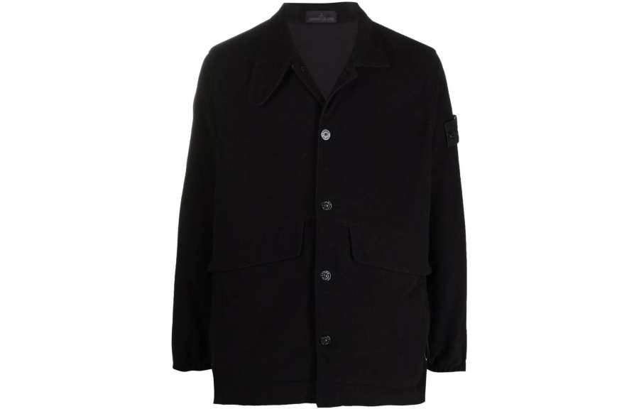 STONE ISLAND Jackets & Coats Men's Black