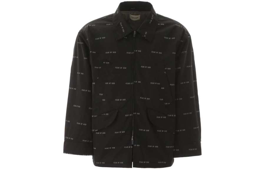Fear Of God Jackets Men's Black Lapel Moderate Other