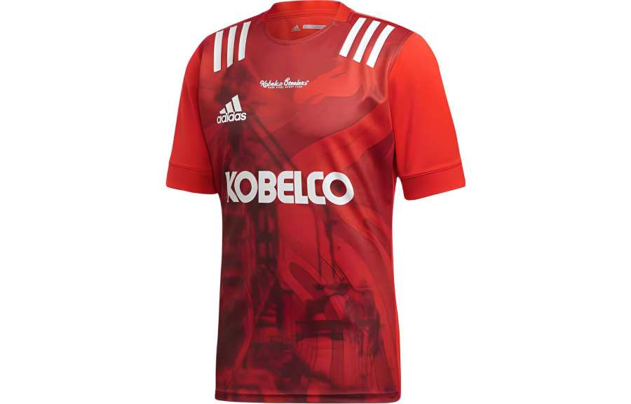 Adidas Adidas T Shirts Men's Red Crew Neck Moderate Straight Fit