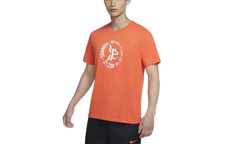 Nike Nike T Shirt Men's Electric Orange