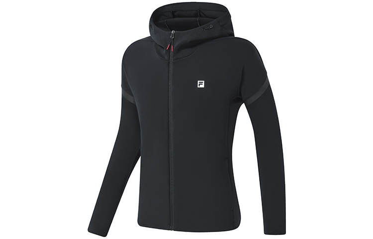 FILA Jackets Men's Pitch Black Hooded Moderate Other