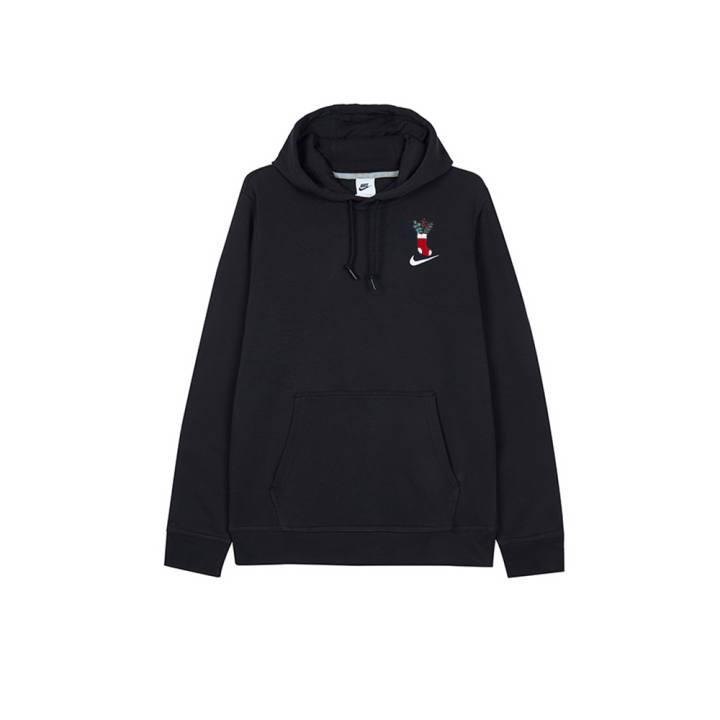 Nike Nike Sweatshirts Men's Black Hooded Moderate Regular