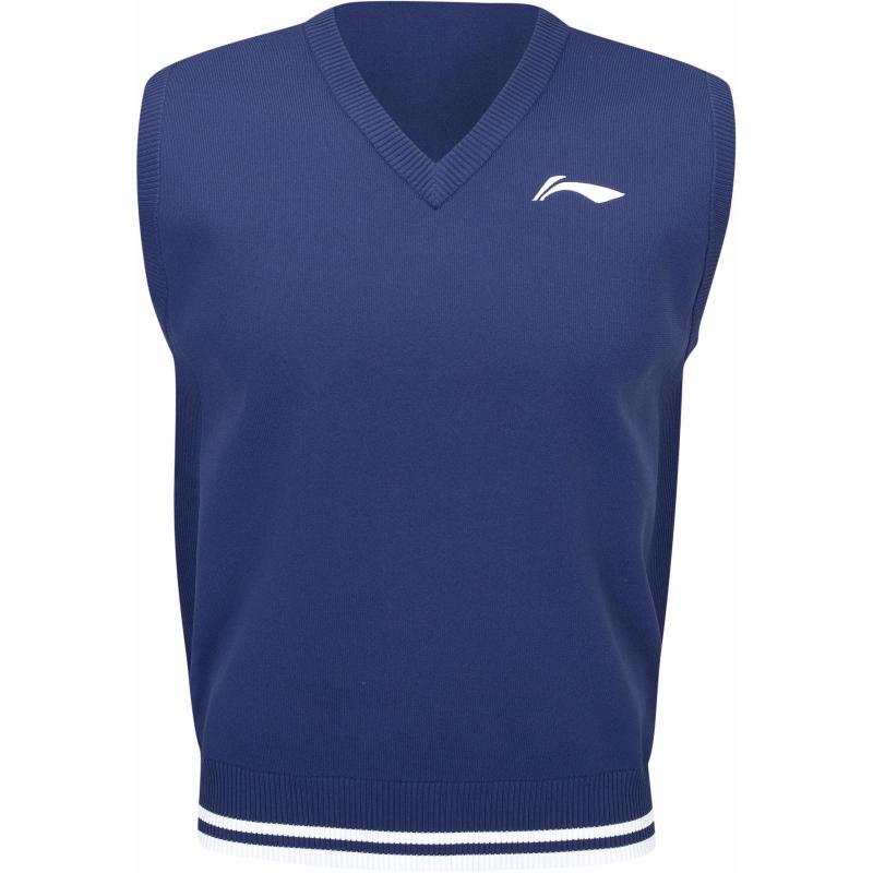 Li-Ning Li Ning Badminton Collection Knitwear Unisex Dark Ship Blue