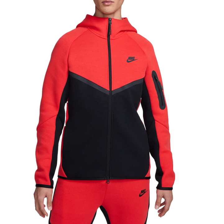 Nike Nike Tech Fleece Windrunner Sweatshirt Men's Light Red/Black