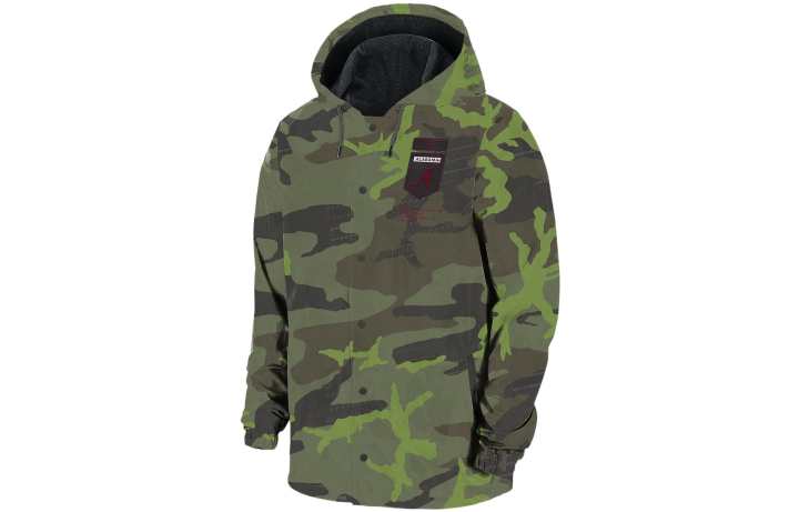 Nike Nike Jackets Men's Green Hooded Moderate Other