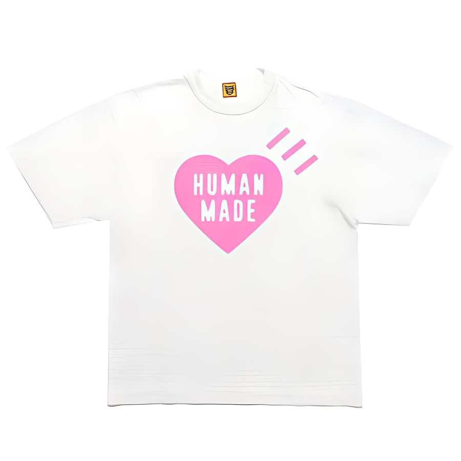 HUMAN MADE T Shirts Unisex Crew Neck Moderate Straight Fit