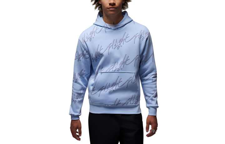 Jordan Jordan Sweatshirts Men's Sky Blue Hooded Moderate Regular