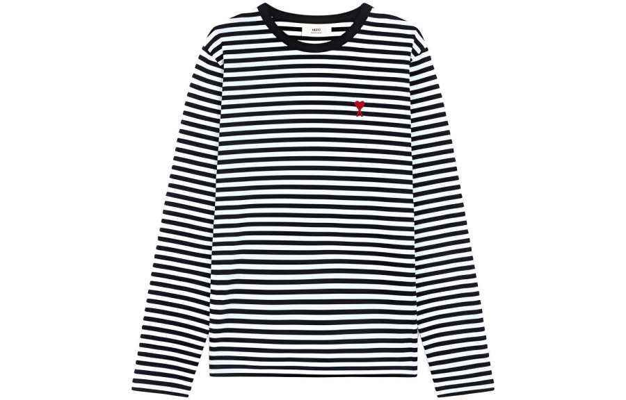 AMIPARIS De Coeur Marinière T-Shirt