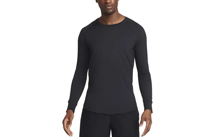 Nike Nike T Shirts Men's Black Crew Neck Moderate Straight Fit
