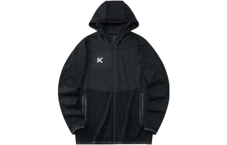 ANTA Jackets Men's Black Hooded Moderate Other