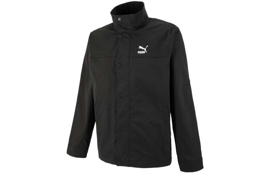 PUMA PUMA Jackets Men's Black Turtleneck Moderate Other