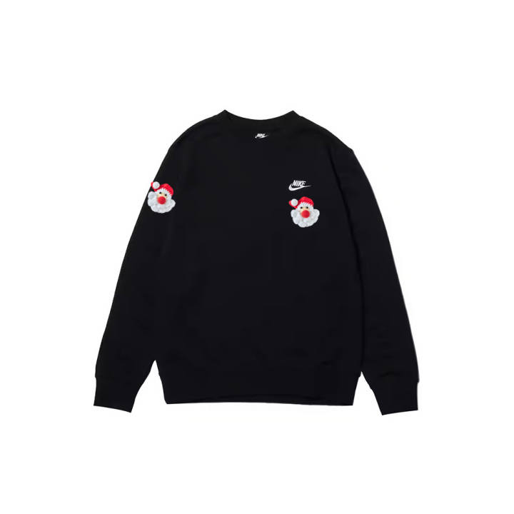 Nike Nike Sweatshirts Men's Black Crew Neck Moderate