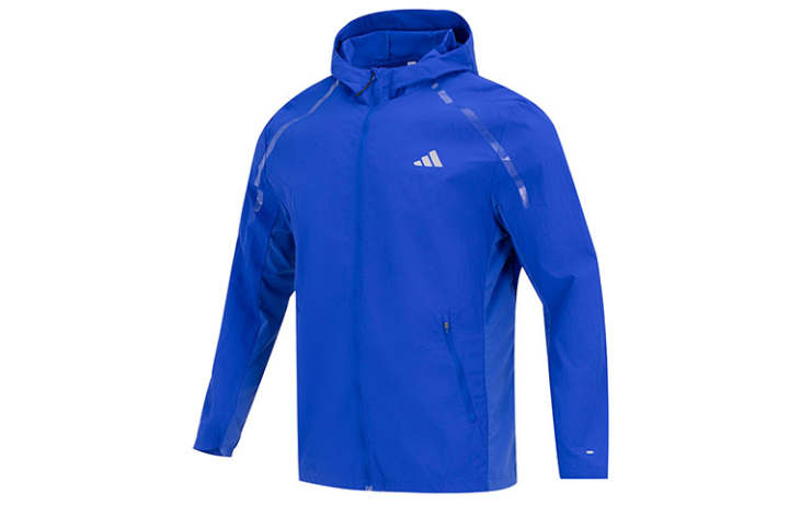 Adidas Adidas Jackets Men's Blue Hooded Moderate Other
