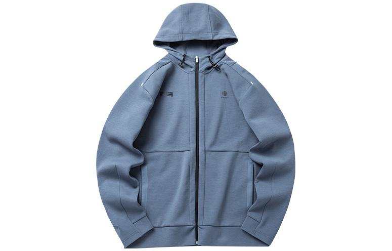 ANTA Variety Training Collection Jackets Men's Silver Gray Hooded Moderate Other