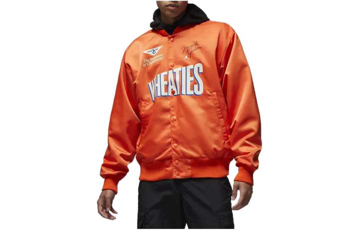 Jordan Jordan Jackets Men's Orange Baseball Collar Moderate Other