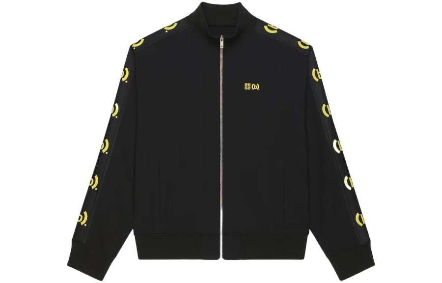 Givenchy Givenchy Logo Printed Zipped Sweatshirt