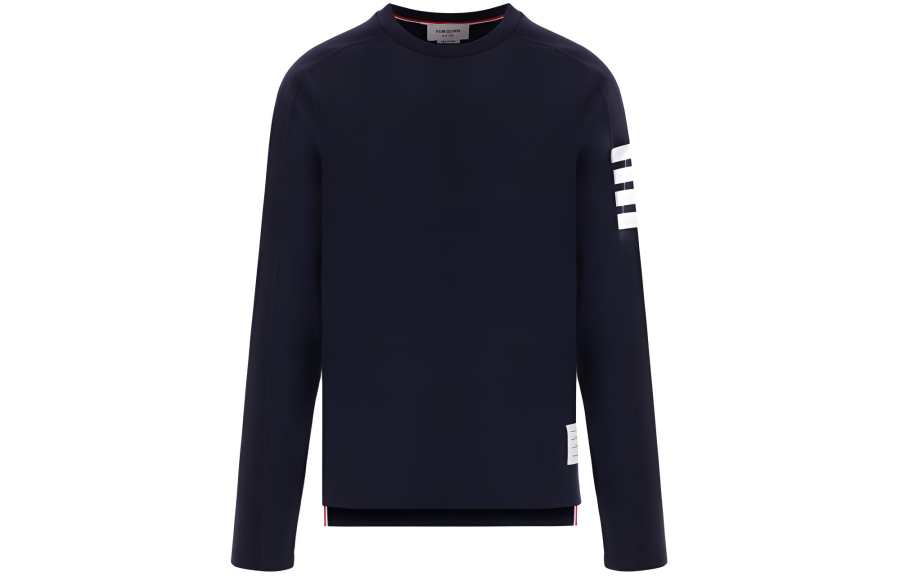 THOM BROWNE THOM BROWNE 4 Bar Striped Crewneck Sweatshirt