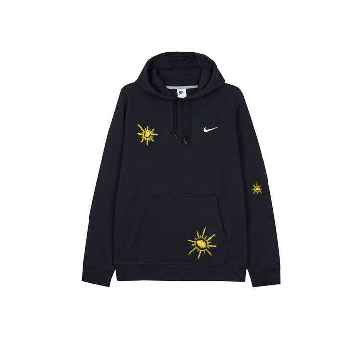 Nike Nike Sweatshirts Men's Black Hooded Moderate Regular