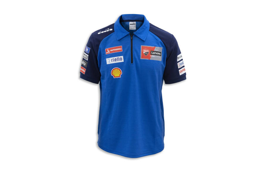 Ducati x Diadora T Shirt Unisex Dark Blue
