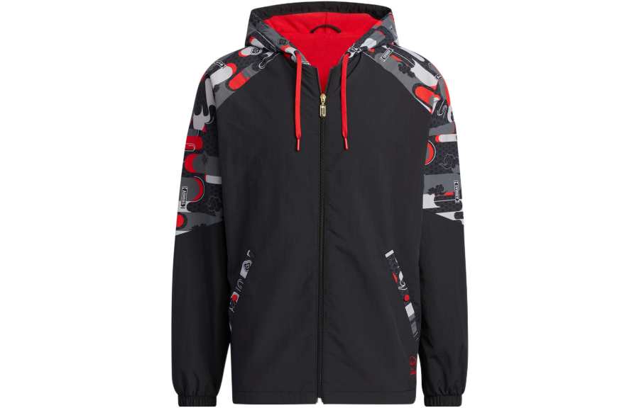 Adidas Neo Jackets Unisex Black Hooded Moderate Other