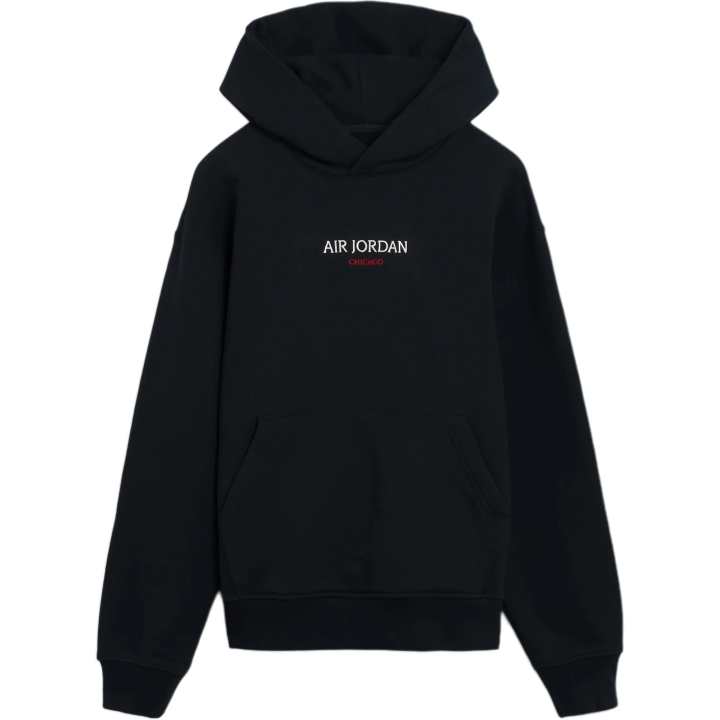 Jordan JORDAN Air JORDAN Wordmark Men's Chicago Fleece Pullover Hoodie