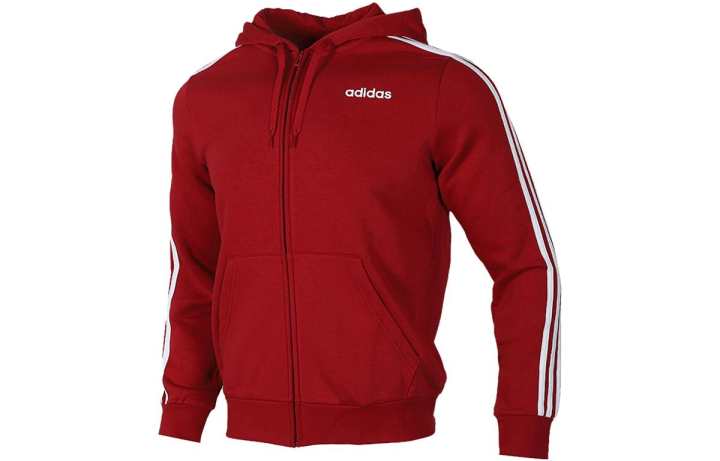 Adidas Adidas Jackets Men's Red Hooded Moderate Instructor
