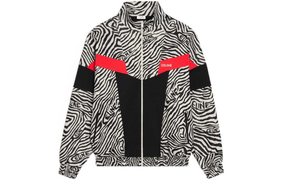 CELINE CELINE Jackets Men's Multicolor Stand Collar Moderate Other