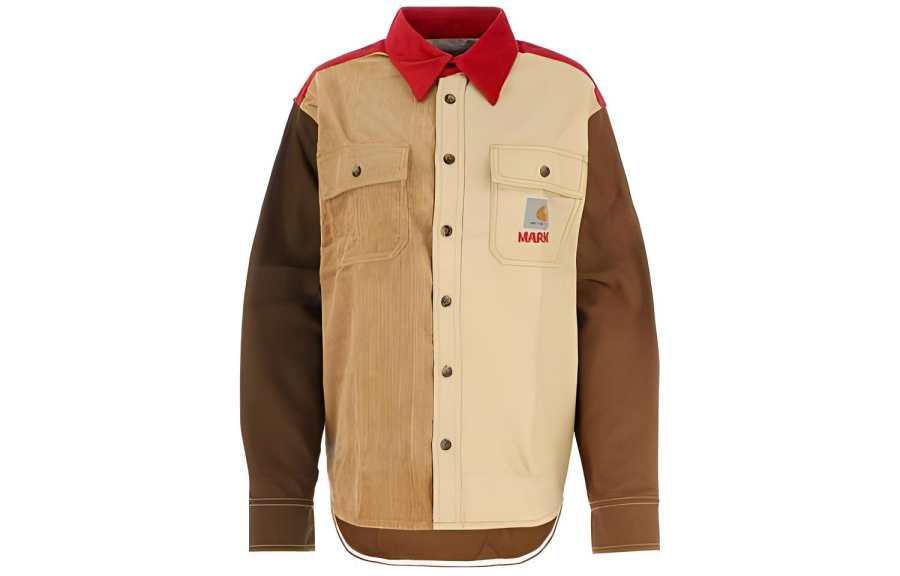 Carhartt WIP MARNI X Carhartt WIP Women's Shirt 'Tobacco'