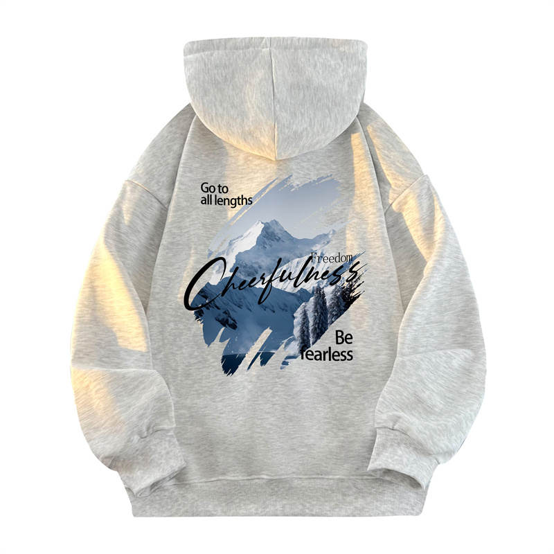 BALENO Sweatshirts Unisex Hooded Moderate Heavyweight