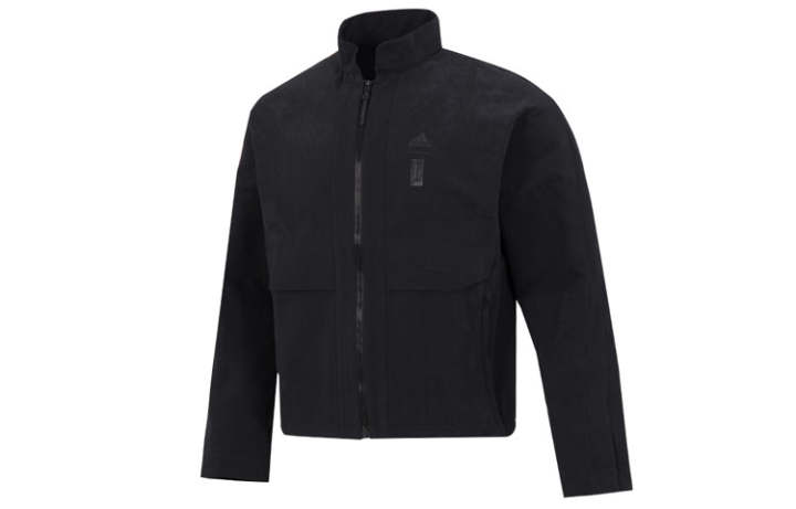 Adidas Adidas Jackets Men's Black Stand Collar Moderate Other