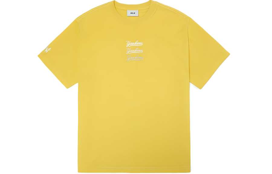 MLB MLB T Shirt Unisex Mustard Yellow