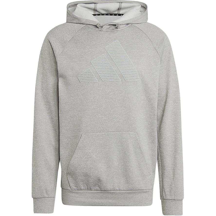 Adidas Adidas Clothing Sweatshirts Men's Gray Hooded Moderate