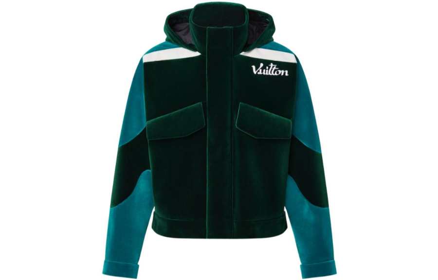 LOUIS VUITTON LOUIS VUITTON 2010s Velour Windbreaker