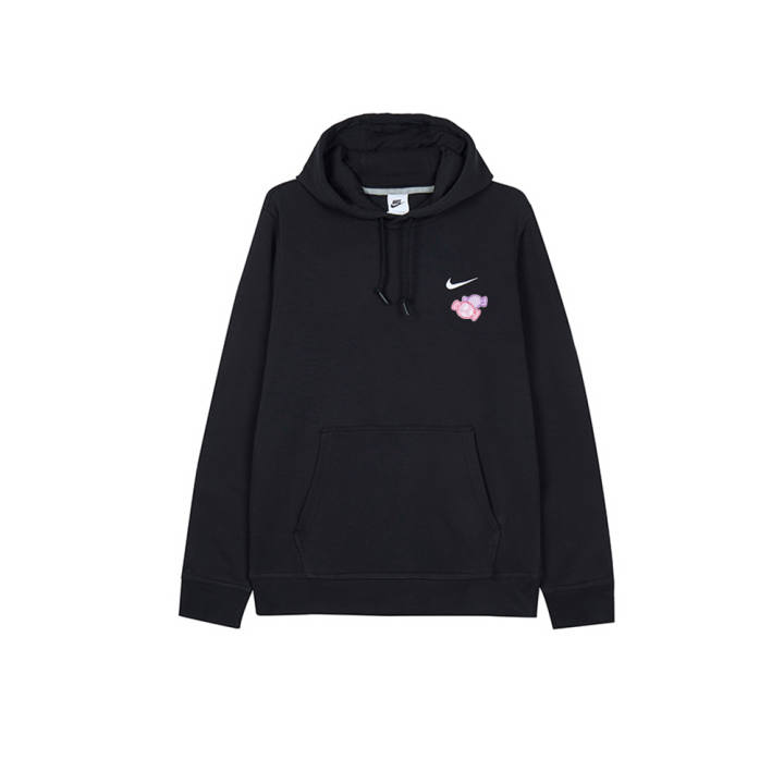 Nike Nike Sweatshirts Men's Black Hooded Moderate Regular