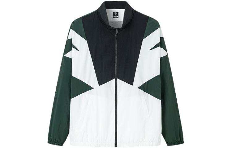 ANTA Life Collection Jackets Unisex Green Stand Collar Moderate Other