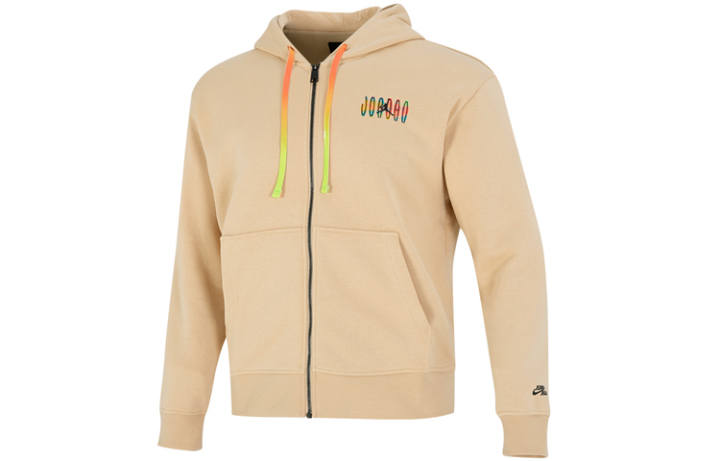 Jordan Jordan Jackets Men's Khaki Hooded Moderate Other