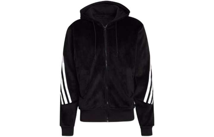 Adidas Adidas Jackets Men's Black Hooded Moderate Other