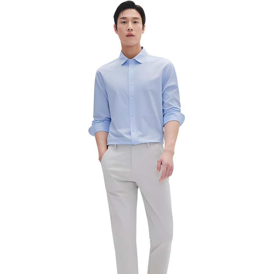 SEPTWOLVES SEPTWOLVES Shirts Men's Pointed Collar Moderate