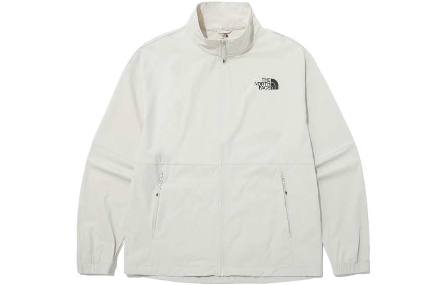 THE NORTH FACE Jackets Unisex White Stand Collar Moderate Other