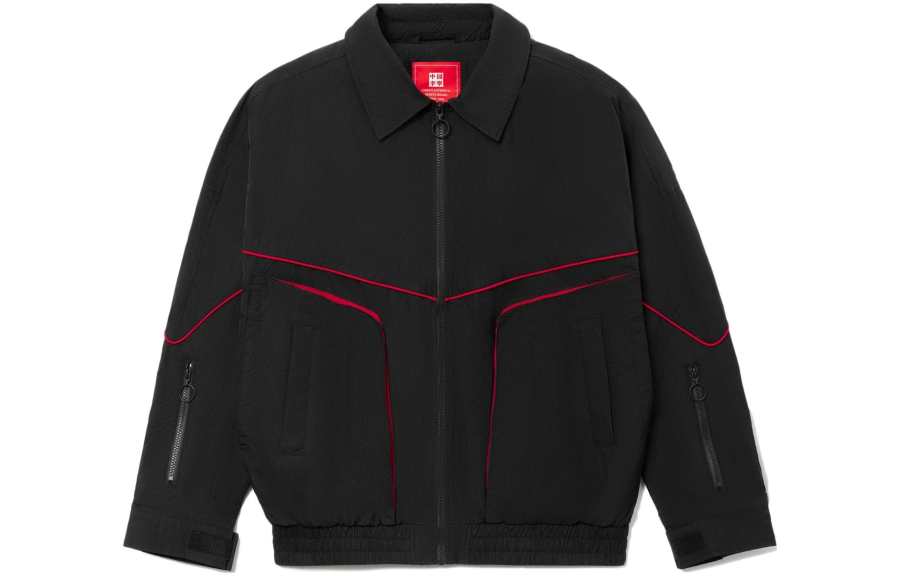 Li-Ning Li Ning Jackets Men's Black Lapel Moderate Other