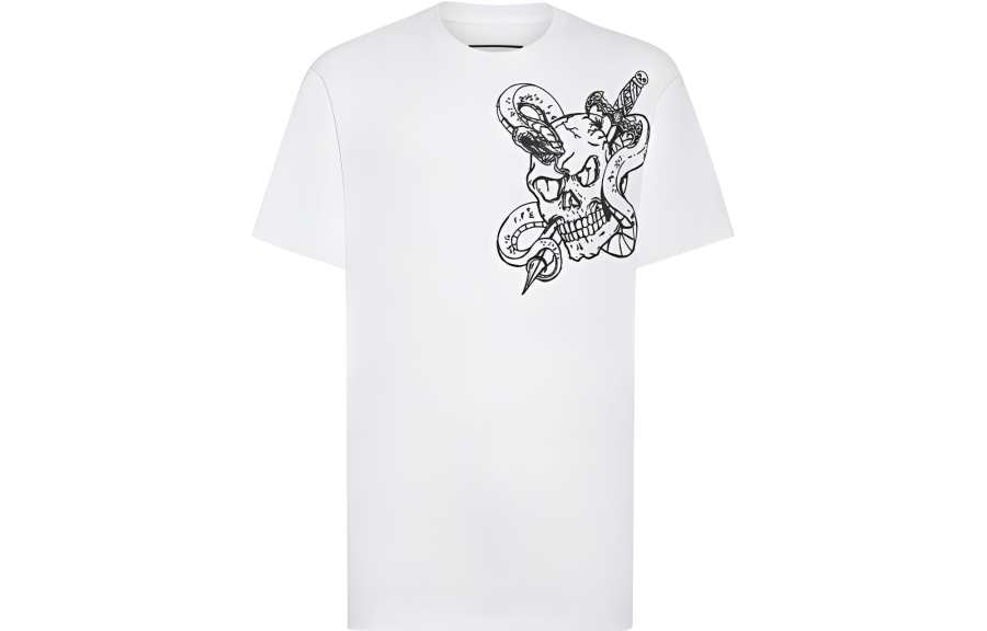 Philipp Plein Ss Snake round-neck T-shirt