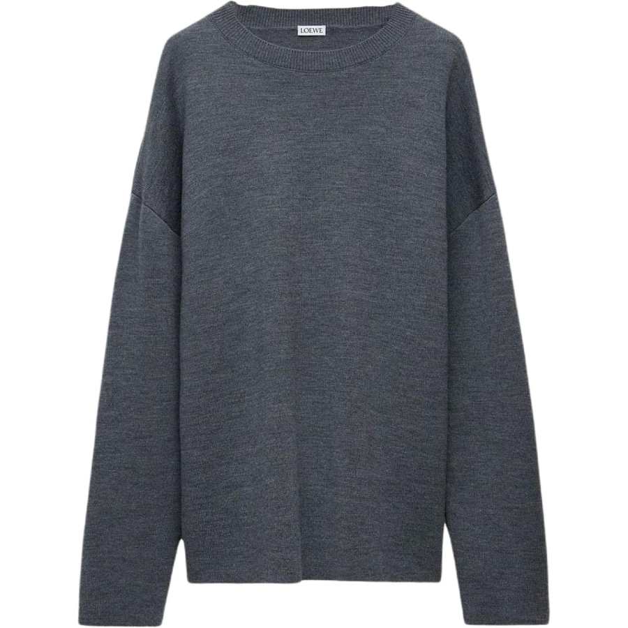 LOEWE LOEWE Patch Detailed Crewneck Jumper