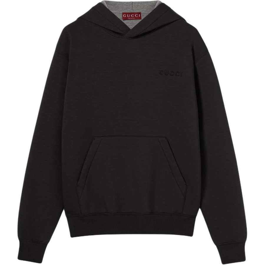 GUCCI GUCCI Embroidered Jersey Sweatshirt